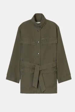 Parka Aus Baumwoll-Mix Forest Green -Closed Geschaft C97618 50K 1B 681 8