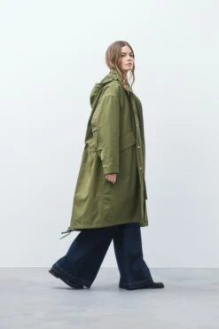 Parka-Mantel Army Green -Closed Geschaft C97692 60H 22 657 6