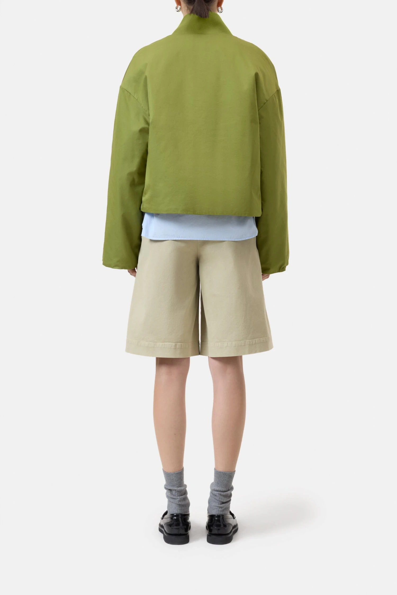 Bomber aus Baumwoll-Mix Pistachio green Bomber Aus Baumwoll-Mix Pistachio Green -Closed Geschaft C97853 60L 22 695 2 scaled