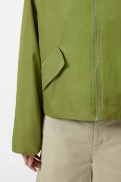 Bomber Aus Baumwoll-Mix Pistachio Green 4 Bomber Aus Baumwoll-Mix Pistachio Green -Closed Geschaft C97853 60L 22 695 4