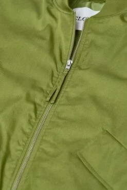 Bomber Aus Baumwoll-Mix Pistachio Green 6 Bomber Aus Baumwoll-Mix Pistachio Green -Closed Geschaft C97853 60L 22 695 6