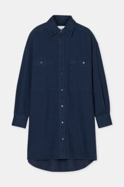 Oversized Hemdblusenkleid Dark Blue -Closed Geschaft C98868 13R 2D DBL 6