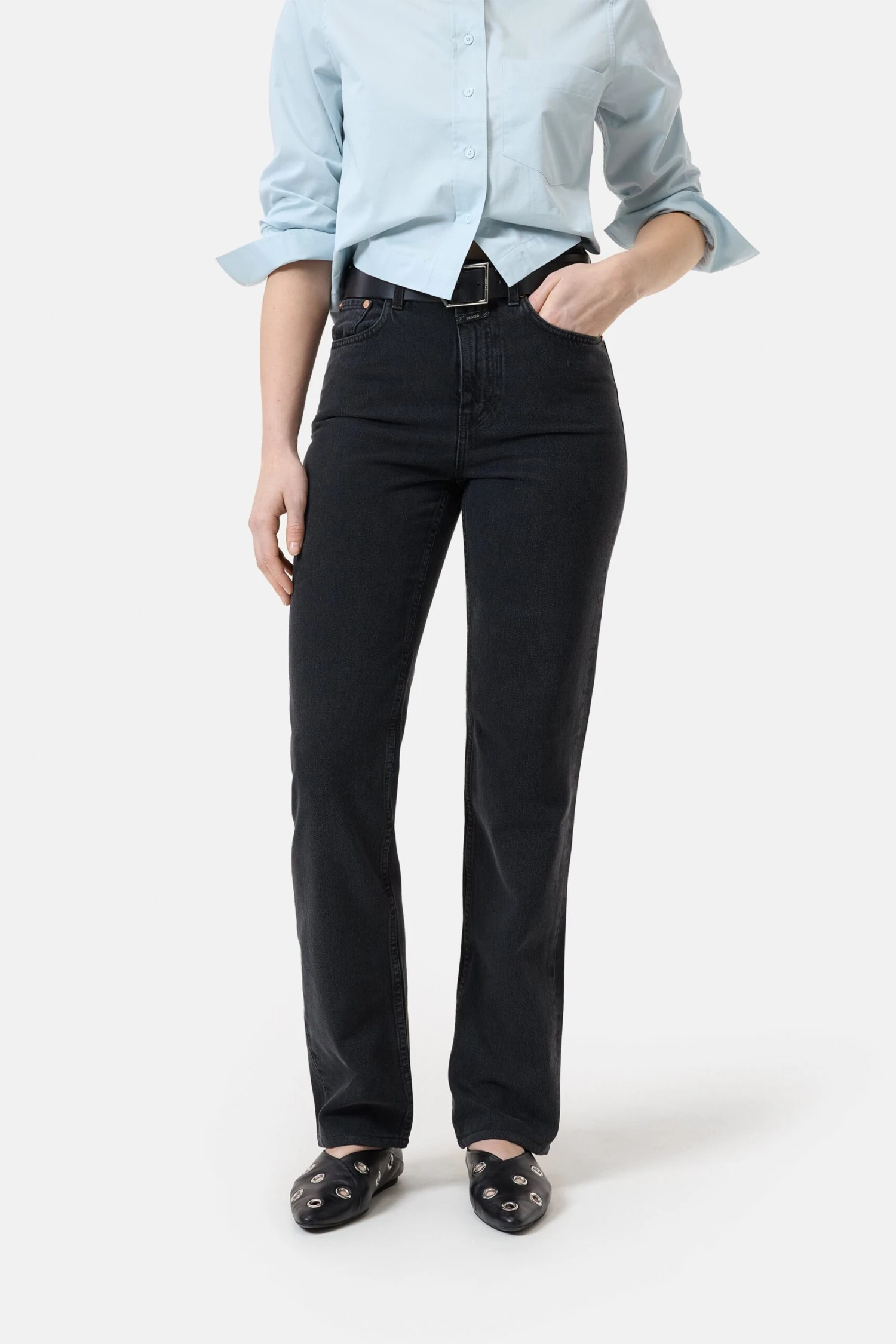 Straight Jeans - Roan Dark grey Straight Jeans - Roan Dark Grey -Closed Geschaft CYY284 15V 3Z DGY scaled