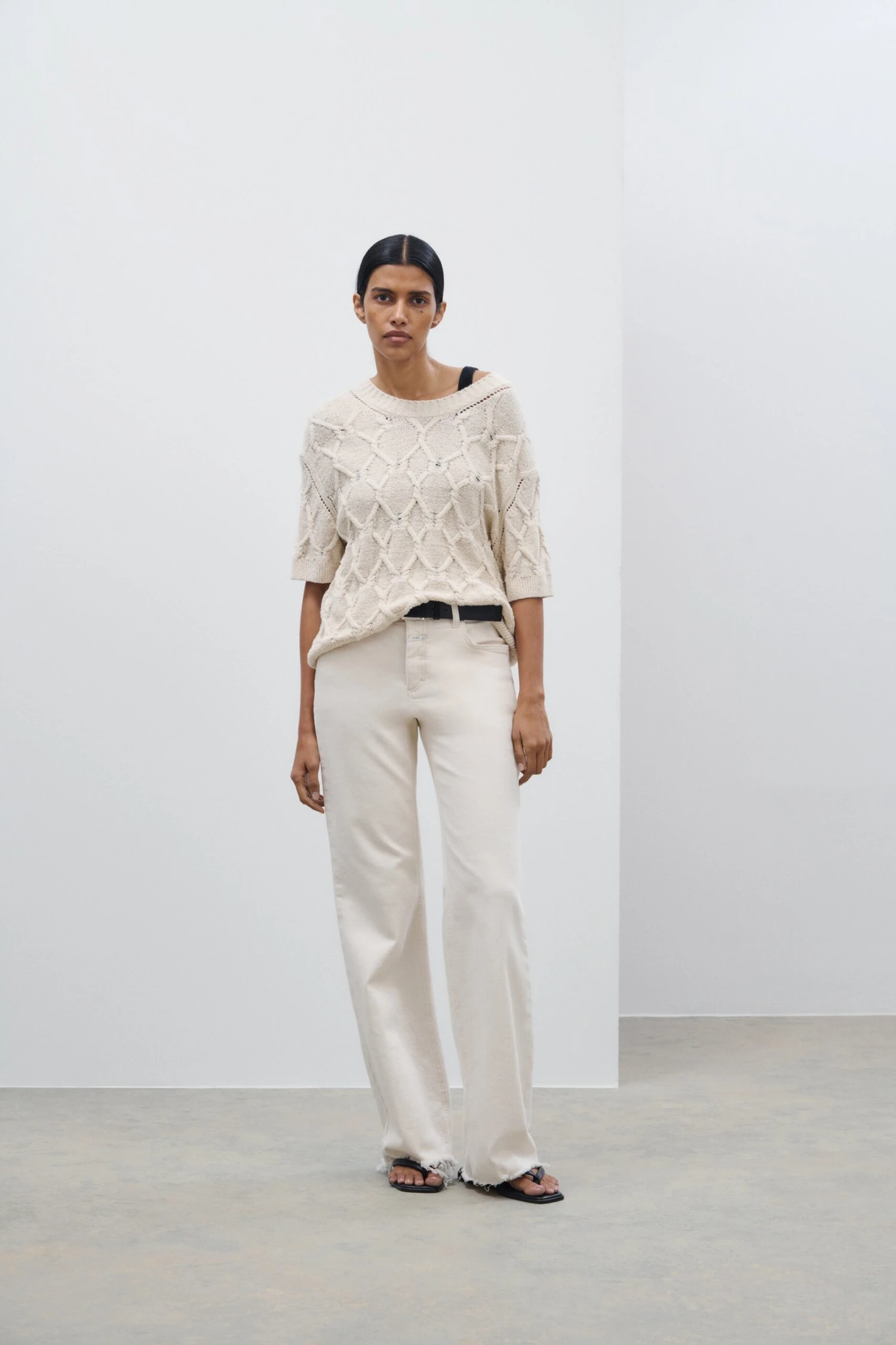 Wide Jeans - Gillan Ivory Wide Jeans - Gillan Ivory -Closed Geschaft CYY564 01W HM 218 3 scaled