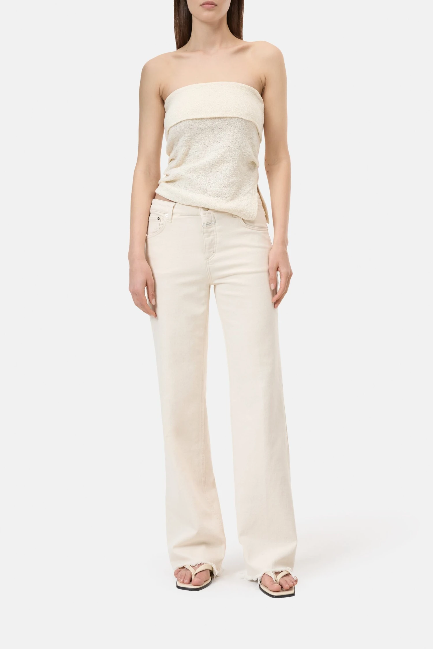 Wide Jeans - Gillan Ivory Wide Jeans - Gillan Ivory -Closed Geschaft CYY564 01W HM 218 scaled